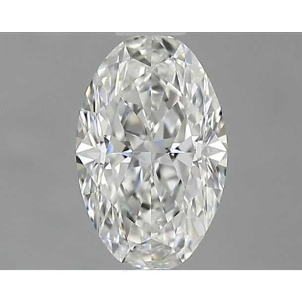 0.42 Karaat Natuurlijke Diamant met een Ovaal vorm, Kleur G, Zuiverheid VVS1
