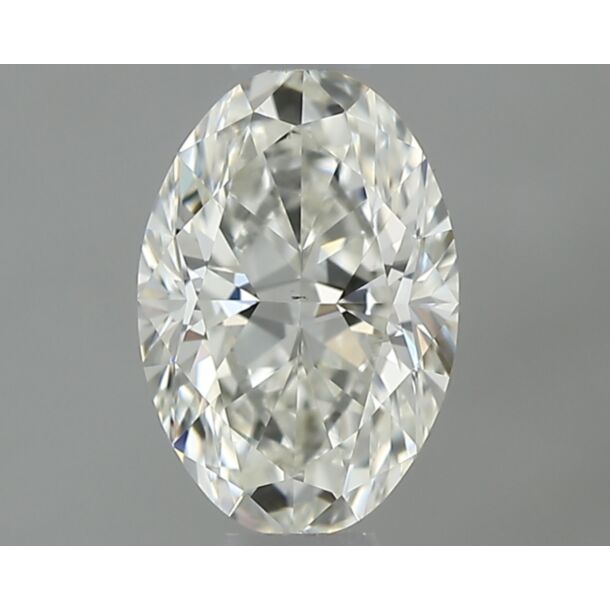 0.52 Karaat Natuurlijke Diamant met een Ovaal vorm, Kleur I, Zuiverheid VS2