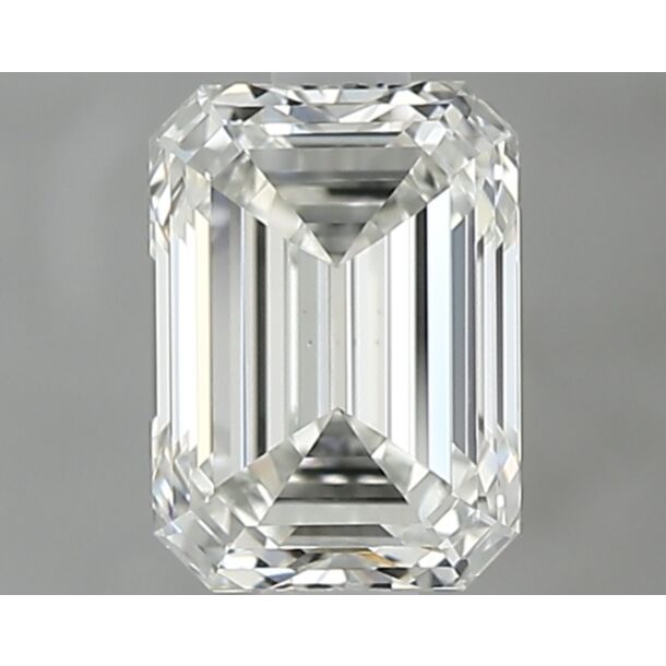 1 Carat Natural Diamond, Emerald Cut, Color I, Clarity VS1