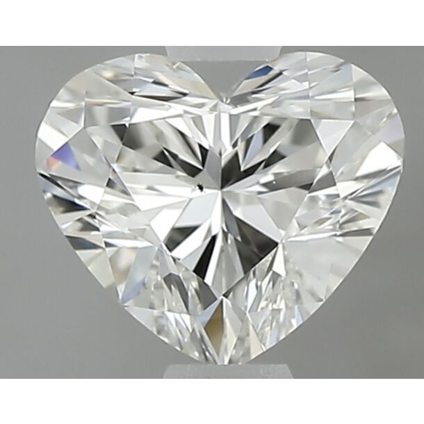 0.73 Carat Diamant Naturel de taille Coeur, Couleur I, Pureté VS2