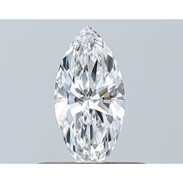 0.32 Carat Natural Diamond, Marquise Cut, Color D, Clarity VVS1