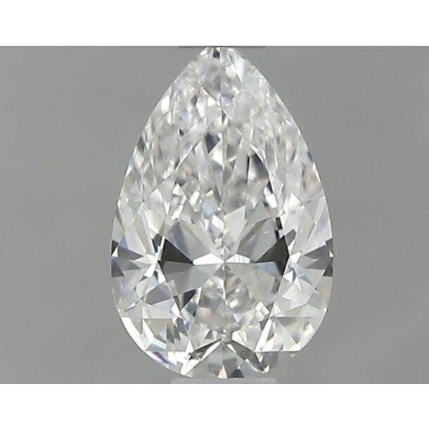 0.5 Carat Natural Diamond, Pear Cut, Color E, Clarity VS2 0.5 Carat Natural Diamond, Pear Cut, Color E, Clarity VS2