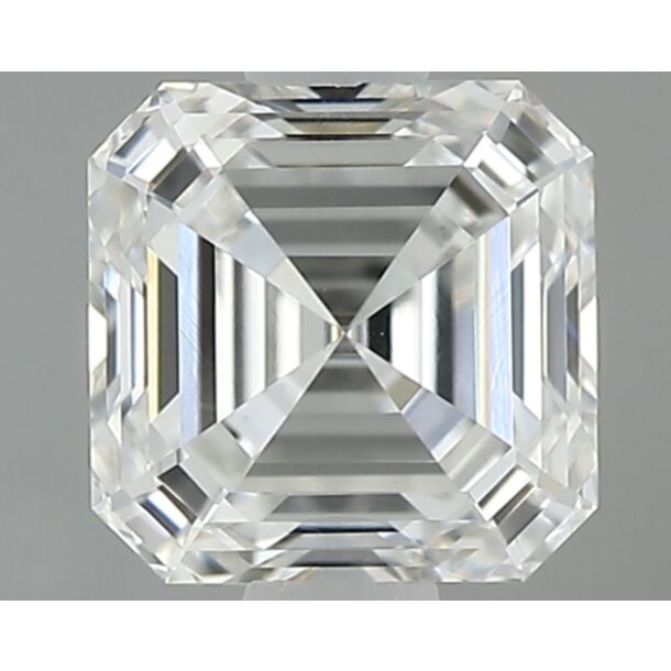 0.5 Karaat Natuurlijke Diamant met een Asscher vorm, Kleur G, Zuiverheid VS1