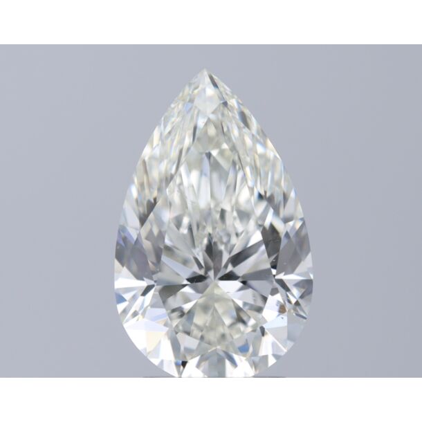 3.02 Karaat Natuurlijke Diamant met een Peer vorm, Kleur I, Zuiverheid SI1