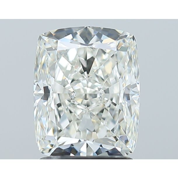 2.01 Karat Natürlicher Diamant Im Kissenschliff, Farbe I, Reinheit SI1