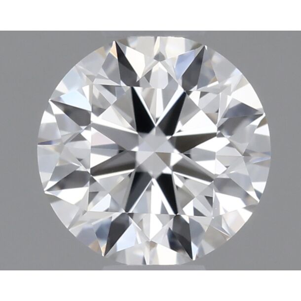 0.4 Carat Natural Diamond, Round Cut, Color H, Clarity VVS1