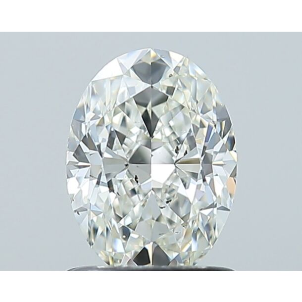 1.01 Carat Natural Diamond, Oval Cut, Color I, Clarity SI1