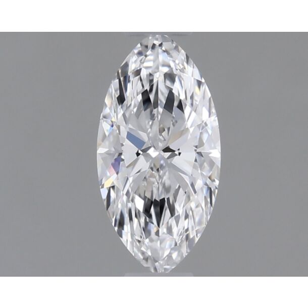 0.4 Carat Natural Diamond, Marquise Cut, Color D, Clarity VS2