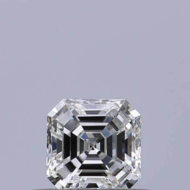 0.3 Carat Natural Diamond, Asscher Cut, Color F, Clarity IF 0.3 Carat Natural Diamond, Asscher Cut, Color F, Clarity IF