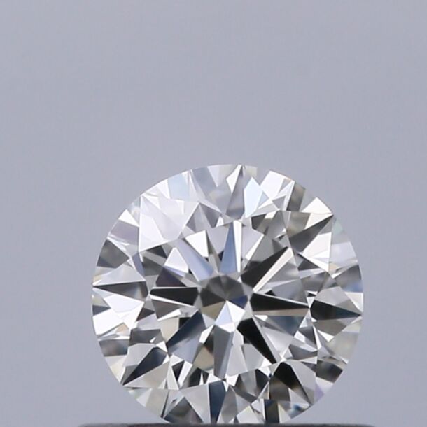 0.43 Carat Natural Diamond, Round Cut, Color I, Clarity IF