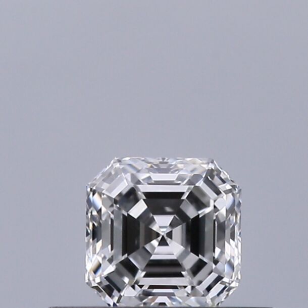 0.31 Karat Natürlicher Diamant Im Asscherschliff, Farbe D, Reinheit VVS1