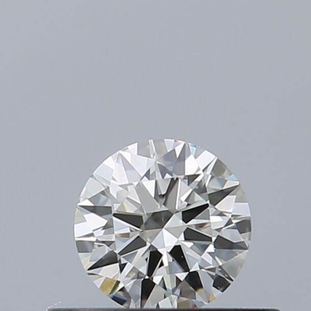 0.32 Carat Natural Diamond, Round Cut, Color E, Clarity VVS1