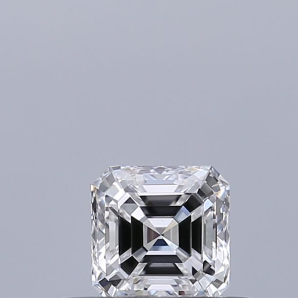 0.3 Karaat Natuurlijke Diamant met een Asscher vorm, Kleur D, Zuiverheid IF