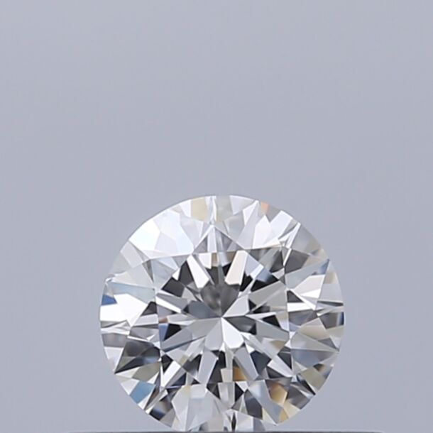 0.32 Karaat Natuurlijke Diamant met een Briljant vorm, Kleur D, Zuiverheid IF
