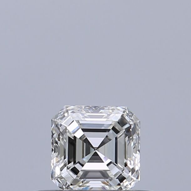 0.32 Karat Natürlicher Diamant Im Asscherschliff, Farbe E, Reinheit IF
