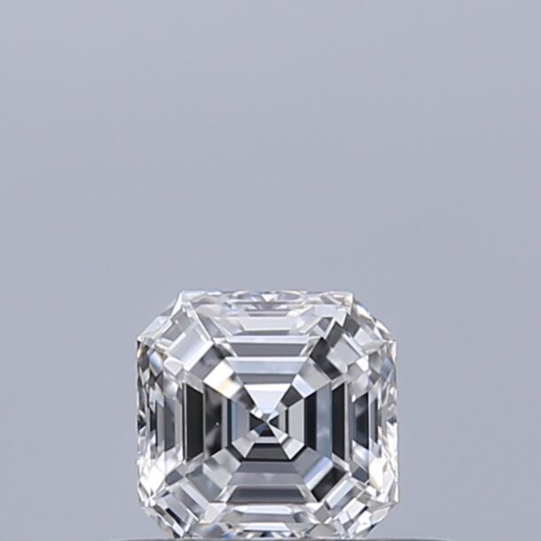 0.32 Karat Natürlicher Diamant Im Asscherschliff, Farbe D, Reinheit VVS1