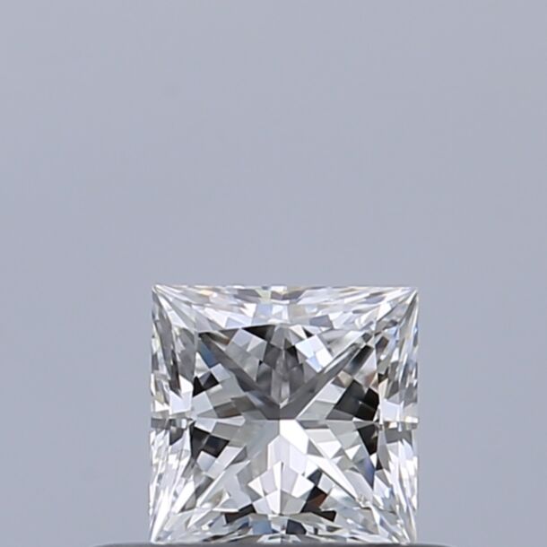 0.35 Carat Diamant Naturel de taille Princesse, Couleur E, Pureté IF