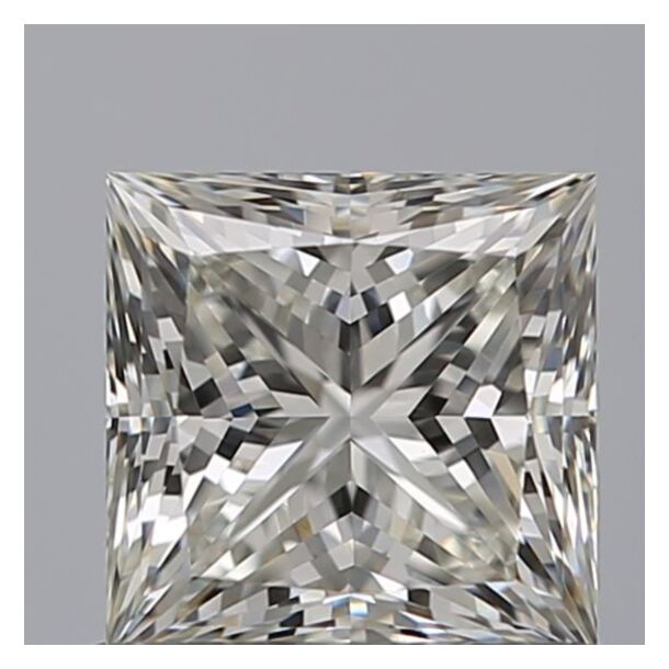 0.81 Karaat Natuurlijke Diamant met een Prinses vorm, Kleur G, Zuiverheid IF