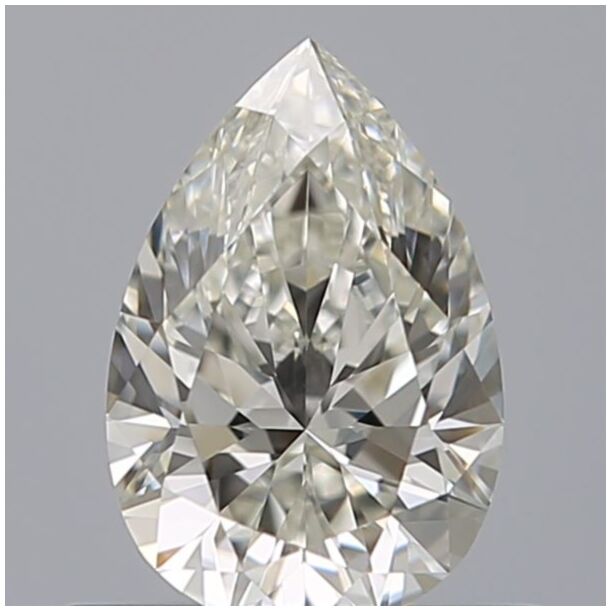 0.52 Karat Natürlicher Diamant Im Tropfenschliff, Farbe G, Reinheit IF