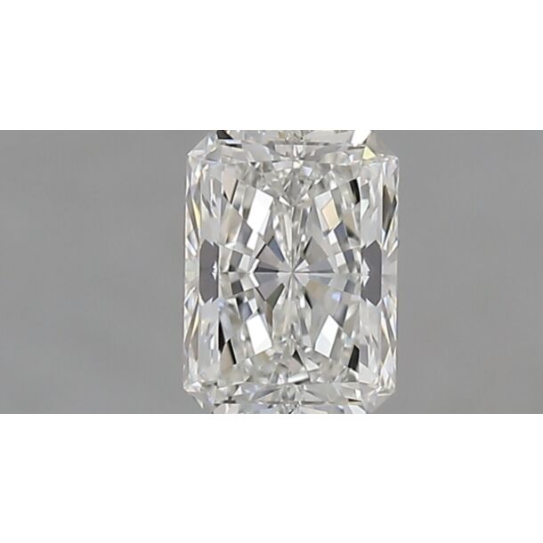 0.7 Carat Natural Diamond, Radiant Cut, Color F, Clarity VVS1