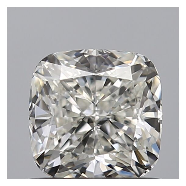 0.73 Karat Natürlicher Diamant Im Kissenschliff, Farbe H, Reinheit IF