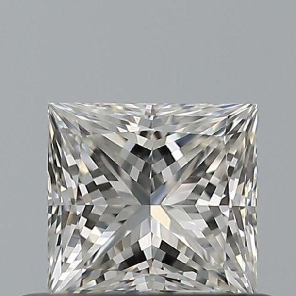 0.5 Carat Diamant Naturel de taille Princesse, Couleur G, Pureté IF 0.5 Carat Diamant Naturel de taille Princesse, Couleur G, Pureté IF