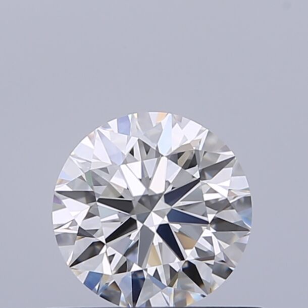 0.57 Karaat Natuurlijke Diamant met een Briljant vorm, Kleur F, Zuiverheid IF