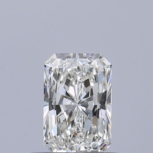 0.41 Carat Natural Diamond, Radiant Cut, Color G, Clarity VVS1