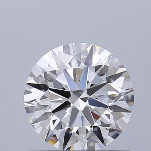 0.7 Carat Diamant Naturel de taille Brillant, Couleur D, Pureté VVS2