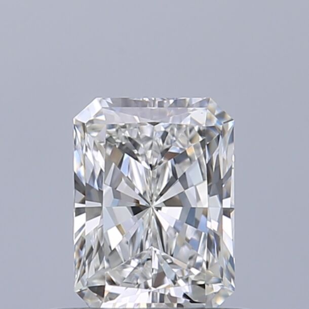 0.52 Karat Natürlicher Diamant Im Radiantschliff, Farbe E, Reinheit VS1