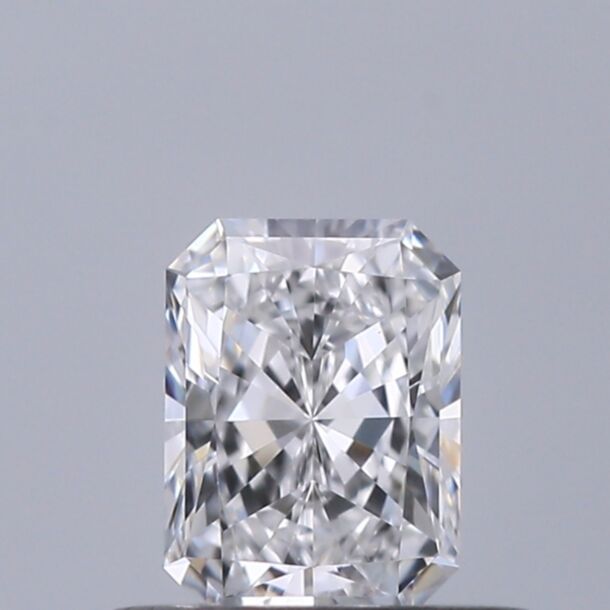 0.38 Carat Natural Diamond, Radiant Cut, Color D, Clarity VVS1 0.38 Carat Natural Diamond, Radiant Cut, Color D, Clarity VVS1