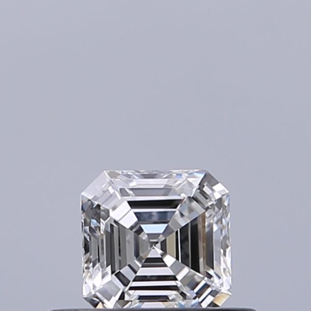 0.31 Carat Diamant Naturel de taille Asscher, Couleur E, Pureté IF 0.31 Carat Diamant Naturel de taille Asscher, Couleur E, Pureté IF