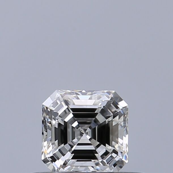 0.32 Karat Natürlicher Diamant Im Asscherschliff, Farbe E, Reinheit IF