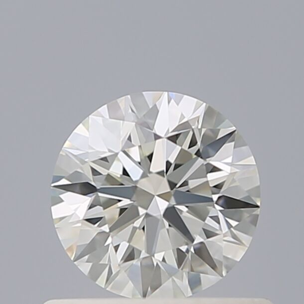 0.52 Karat Natürlicher Diamant Im Brillantschliff, Farbe H, Reinheit VVS2