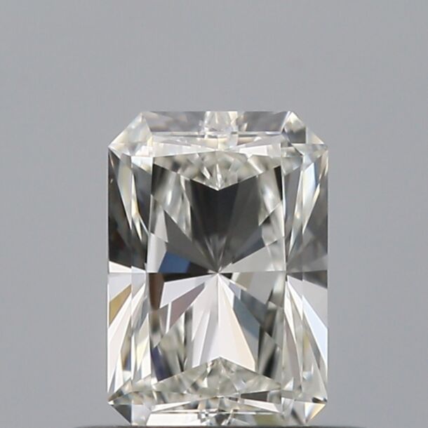 0.5 Carat Diamant Naturel de taille Radiant, Couleur G, Pureté VVS2