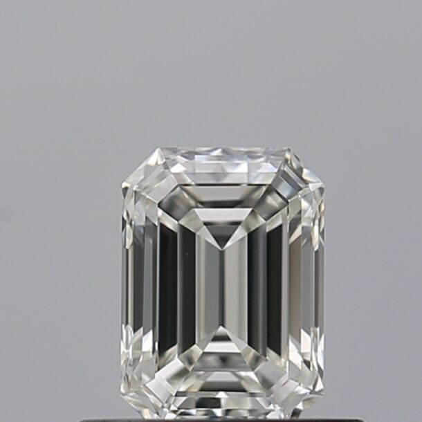 0.5 Karat Natürlicher Diamant Im Smaragdschliff, Farbe G, Reinheit IF 0.5 Karat Natürlicher Diamant Im Smaragdschliff, Farbe G, Reinheit IF