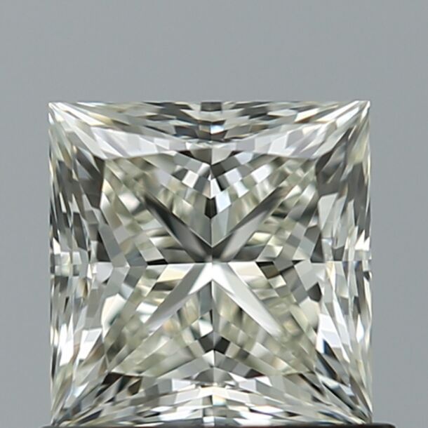1.02 Karat Natürlicher Diamant Im Prinzessschliff, Farbe I, Reinheit VVS1