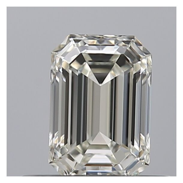 0.55 Karat Natürlicher Diamant Im Smaragdschliff, Farbe H, Reinheit IF 0.55 Karat Natürlicher Diamant Im Smaragdschliff, Farbe H, Reinheit IF