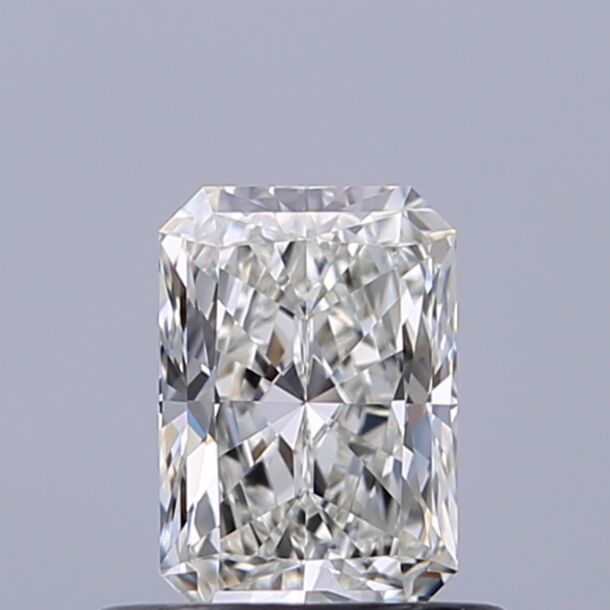 0.51 Karaat Natuurlijke Diamant met een Radiant vorm, Kleur G, Zuiverheid VVS1