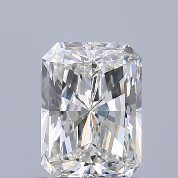 0.7 Karaat Natuurlijke Diamant met een Radiant vorm, Kleur G, Zuiverheid IF