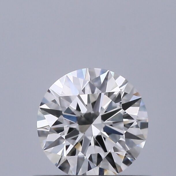 0.42 Carat Diamant Naturel de taille Brillant, Couleur F, Pureté VVS1
