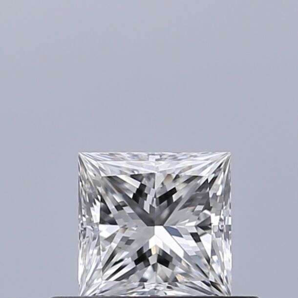 0.4 Karaat Natuurlijke Diamant met een Prinses vorm, Kleur F, Zuiverheid VVS1