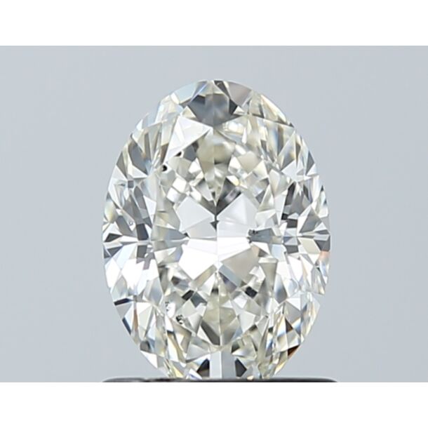 1.01 Carat Natural Diamond, Oval Cut, Color I, Clarity SI1