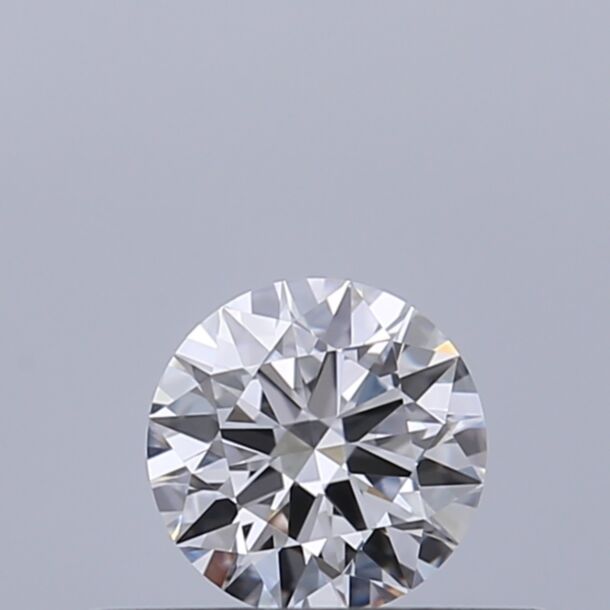 0.3 Carat Natural Diamond, Round Cut, Color D, Clarity VVS1