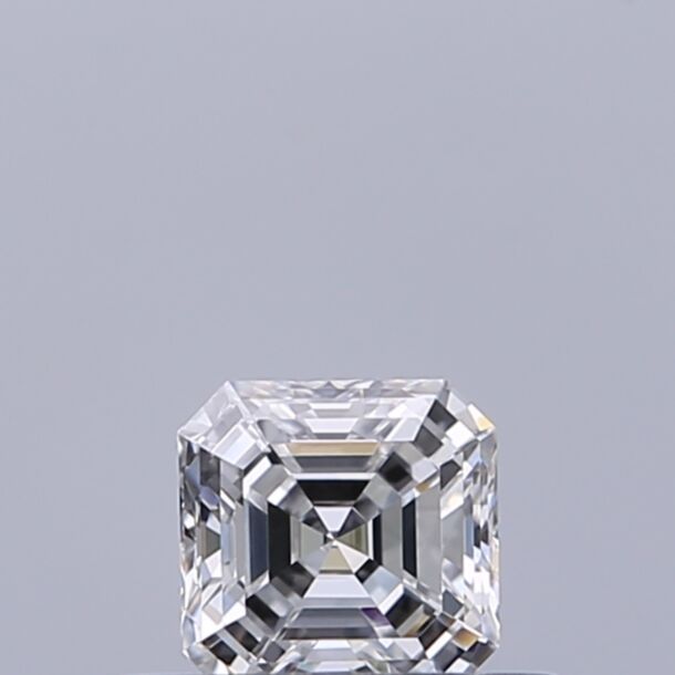0.31 Carat Natural Diamond, Asscher Cut, Color D, Clarity VVS1 0.31 Carat Natural Diamond, Asscher Cut, Color D, Clarity VVS1