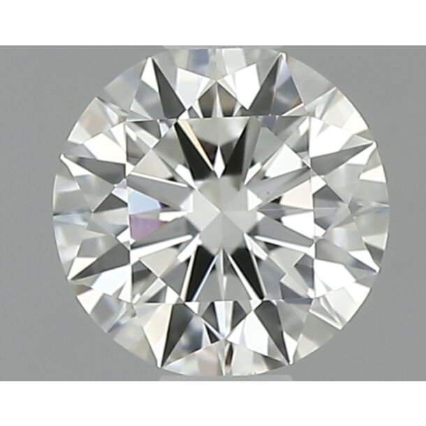 0.56 Karaat Natuurlijke Diamant met een Briljant vorm, Kleur H, Zuiverheid VS1