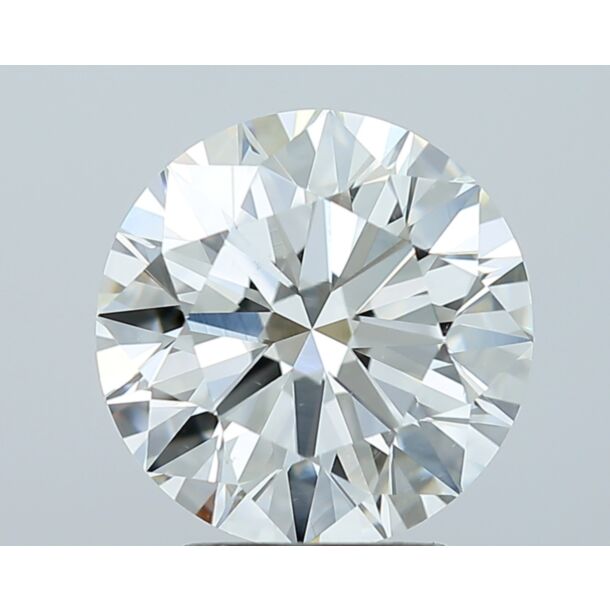 3.01 Carat Diamant Naturel de taille Brillant, Couleur H, Pureté VS2