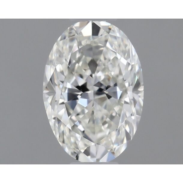 0.5 Karaat Natuurlijke Diamant met een Ovaal vorm, Kleur I, Zuiverheid VVS2