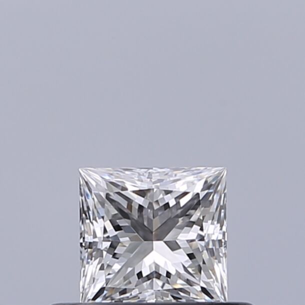 0.34 Karaat Natuurlijke Diamant met een Prinses vorm, Kleur E, Zuiverheid IF