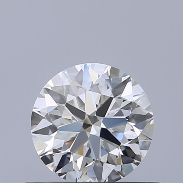 0.56 Karaat Natuurlijke Diamant met een Briljant vorm, Kleur F, Zuiverheid VVS1